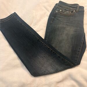 INC International Concepts Dark Wash Skinny Jeans